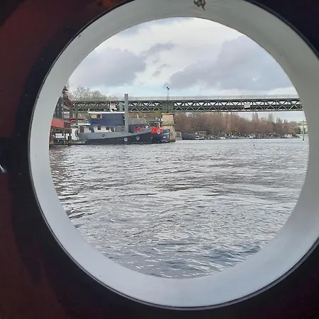 Botel Exigehome-large Houseboat With Rooftop&spa Near Paris-céline Dion